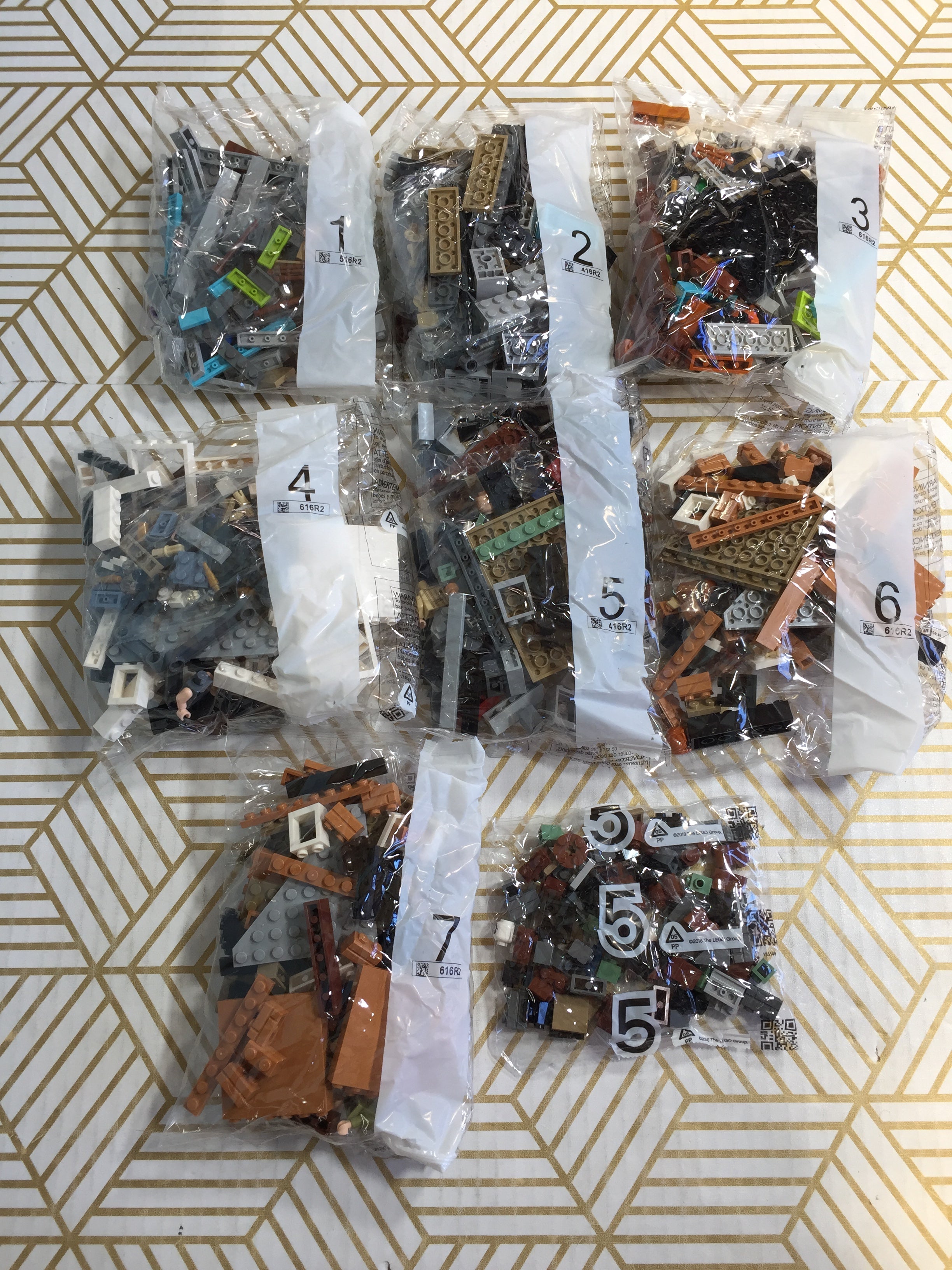LEGO Harry Potter 12 Grimmauld Place 76408 Building Toy Set | NO BOX/SEALED BAGS (7945756442862)